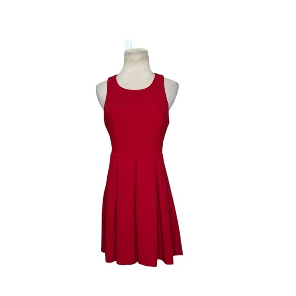 Lulu*s red sleeveless back cut out mini dress size M - Picture 10 of 11